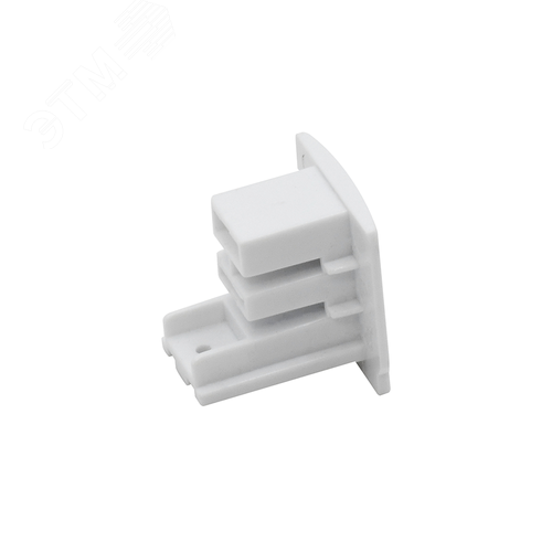 Заглушка торцевая белая для 3Ф шинопровода 3P PTR EC-WH CAP - фото 1