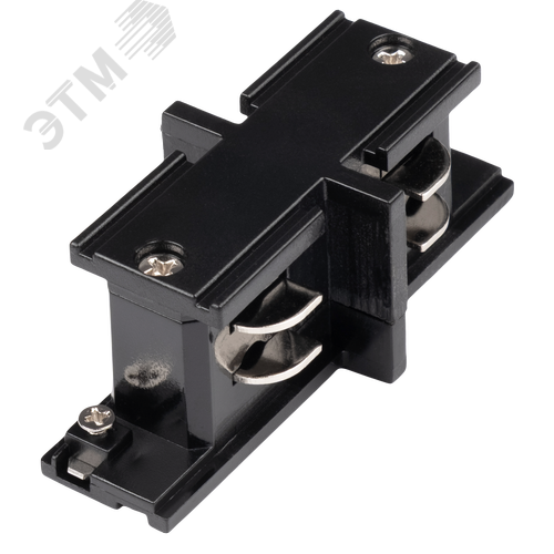 Коннектор черный внутр. I-образн. для 3Ф шинопровода 3P PTR CI-BL SHORT - фото 5