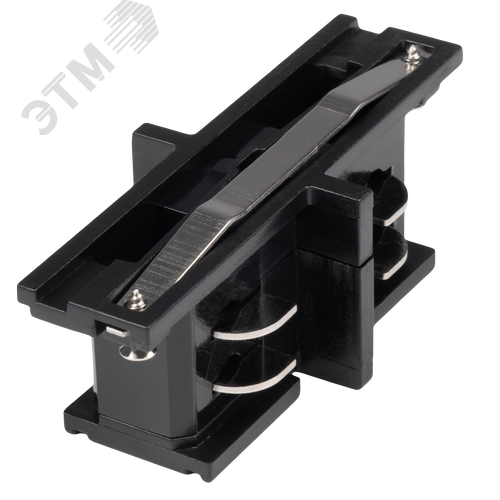 Коннектор черный внутр. I-образн. для 3Ф шинопровода 3P PTR CI-BL SHORT - фото 6