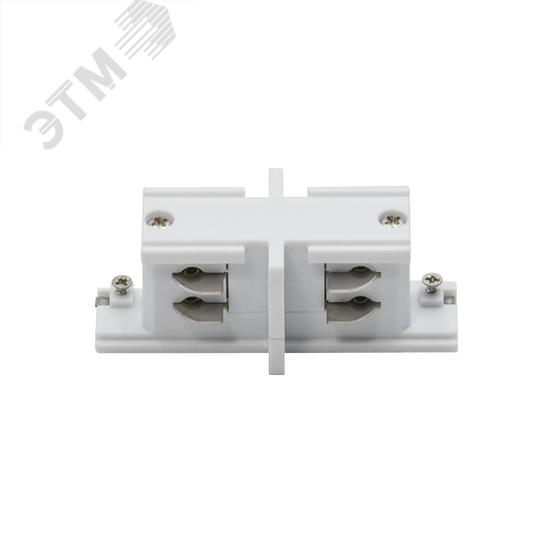 Коннектор белый внутр. I-образн. для 3Ф шинопровода 3P PTR CI-WH SHORT - фото 1