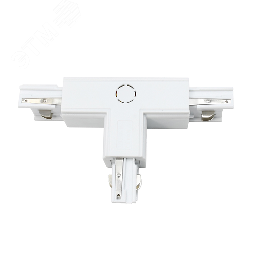 Коннектор белый правый внешн. T-образн. для 3Ф шинопровода 3P PTR CT-WH R/INT - фото 1