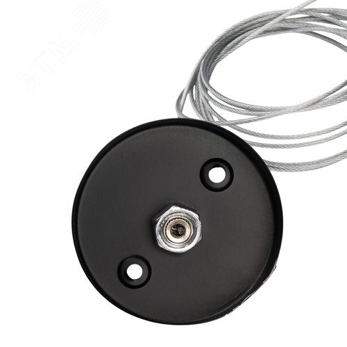 Подвес для 3Ф шинопровода черный 3P PTR S-2m BL - фото 2