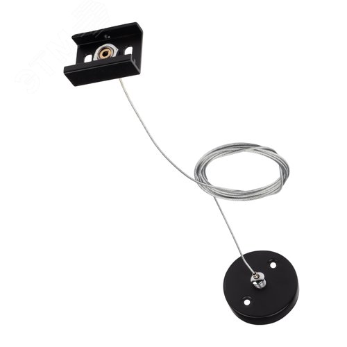 Подвес для 3Ф шинопровода черный 3P PTR S-2m BL - фото 7