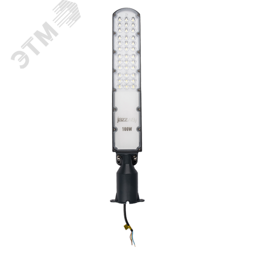 Светильник светодиодный консольный ДКУ09-100Вт 5000К 10000 Лм IP65 серый JazzWay - фото 1