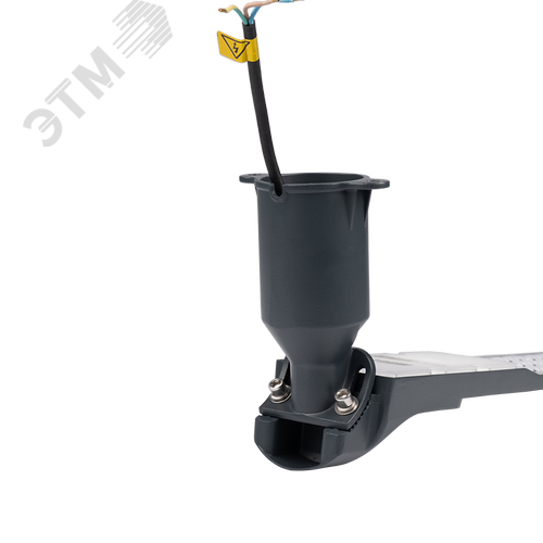 Светильник светодиодный консольный ДКУ09-100Вт 5000К 10000 Лм IP65 серый JazzWay - фото 6