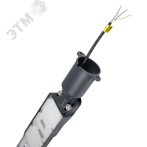 Светильник светодиодный консольный ДКУ09-150Вт 5000К 15000 Лм IP65 серый JazzWay - фото 10