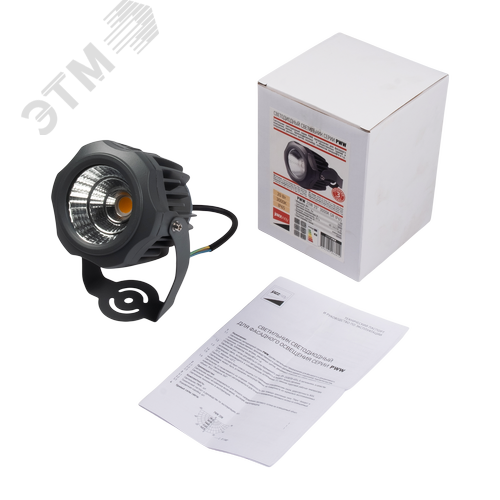 Светильник светодиодный ДБУ-20w 3000К IP65 2000Лм серый Jazzway - фото 5