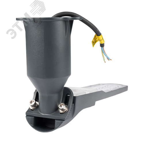 Светильник светодиодный консольный ДКУ09-50Вт 5000К 5000 Лм IP65 серый JazzWay - фото 8