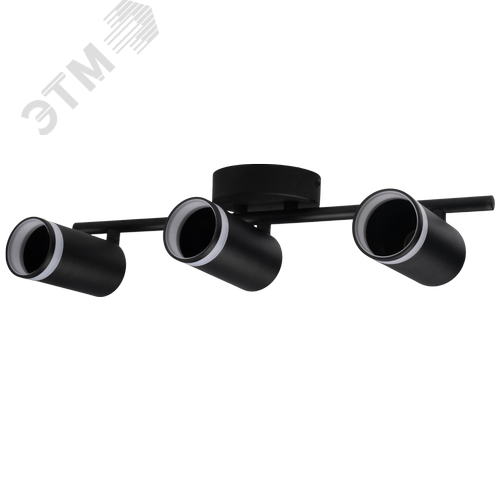 Светильник декоративный ДПО 0103 3xGU10 черный 230V IP20 JazzWay - фото 9