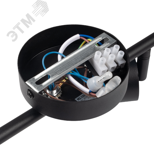 Светильник декоративный ДПО 0306 6xGU10 черный 230V IP20 JazzWay - фото 10