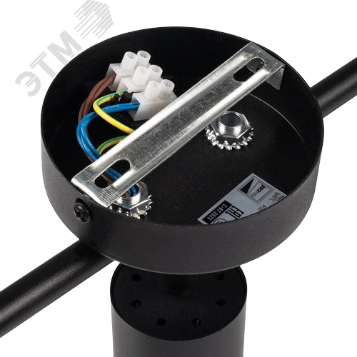 Светильник декоративный ДПО 0403 3xGU10 черный 230V IP20 JazzWay - фото 11