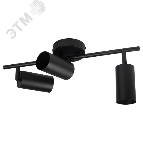 Светильник декоративный ДПО 0403 3xGU10 черный 230V IP20 JazzWay - фото 5