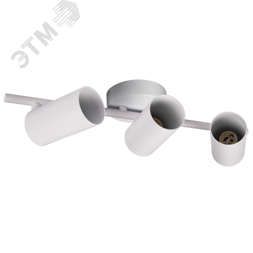 Светильник декоративный ДПО 0403 3xGU10 белый 230V IP20 JazzWay - фото 3