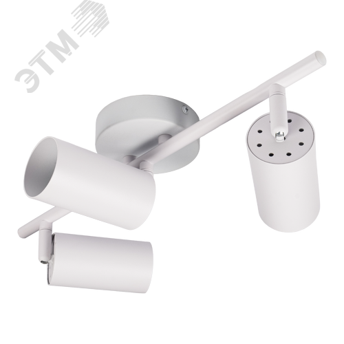 Светильник декоративный ДПО 0403 3xGU10 белый 230V IP20 JazzWay - фото 4