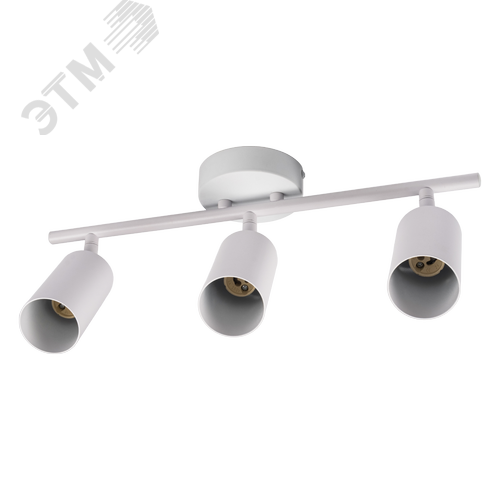 Светильник декоративный ДПО 0403 3xGU10 белый 230V IP20 JazzWay - фото 2