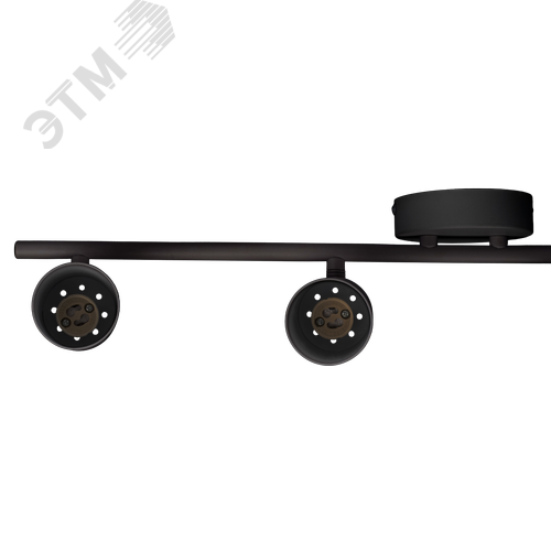 Светильник декоративный ДПО 0404 4xGU10 черный 230V IP20 JazzWay - фото 7