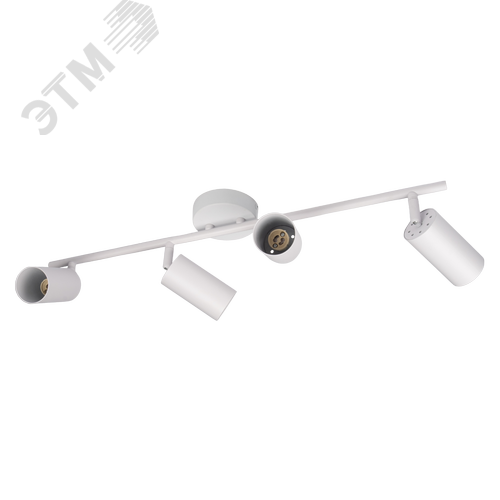 Светильник декоративный ДПО 0404 4xGU10 белый 230V IP20 JazzWay - фото 1