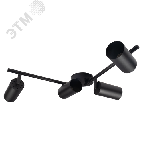 Светильник декоративный ДПО 0504 4xGU10 черный 230V IP20 JazzWay - фото 5