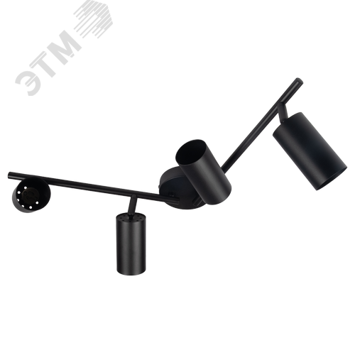 Светильник декоративный ДПО 0504 4xGU10 черный 230V IP20 JazzWay - фото 6