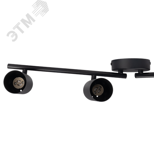 Светильник декоративный ДПО 0504 4xGU10 черный 230V IP20 JazzWay - фото 7