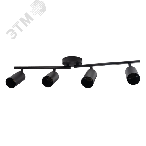 Светильник декоративный ДПО 0504 4xGU10 черный 230V IP20 JazzWay - фото 3