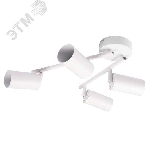 Светильник декоративный ДПО 0504 4xGU10белый 230V IP20 JazzWay - фото 8