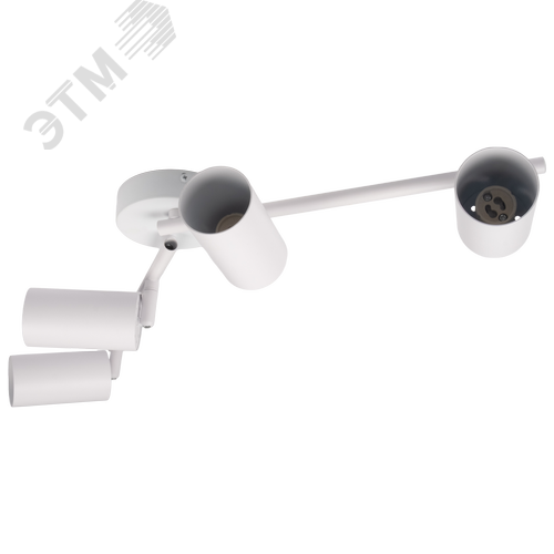 Светильник декоративный ДПО 0504 4xGU10белый 230V IP20 JazzWay - фото 4