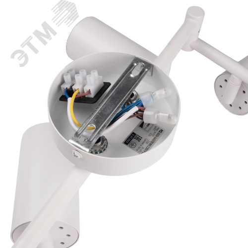 Светильник декоративный ДПО 0606 6xGU10 белый 230V IP20 JazzWay - фото 12