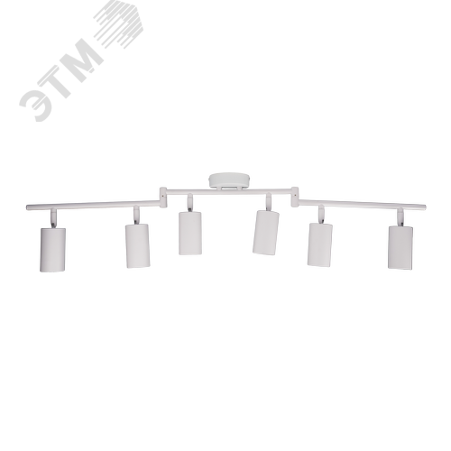 Светильник декоративный ДПО 0606 6xGU10 белый 230V IP20 JazzWay - фото 3