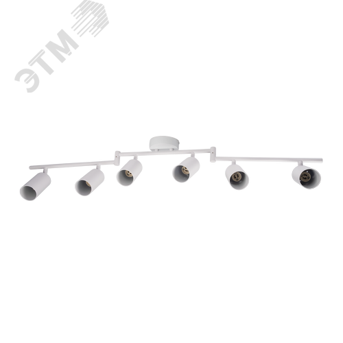 Светильник декоративный ДПО 0606 6xGU10 белый 230V IP20 JazzWay - фото 2