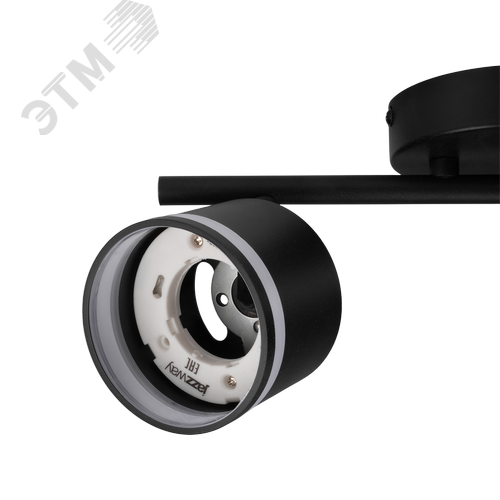 Светильник декоративный ДПО 0702 2xGX53 черный 230V IP20 JazzWay - фото 6