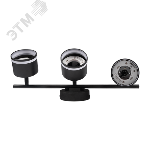 Светильник декоративный ДПО 0703 3xGX53 черный 230V IP20 JazzWay - фото 7