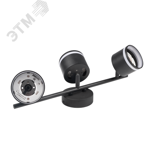 Светильник декоративный ДПО 0703 3xGX53 черный 230V IP20 JazzWay - фото 5