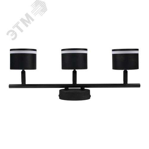 Светильник декоративный ДПО 0703 3xGX53 черный 230V IP20 JazzWay - фото 2