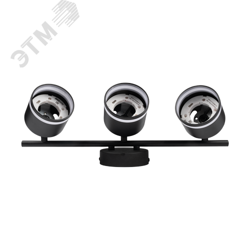 Светильник декоративный ДПО 0703 3xGX53 черный 230V IP20 JazzWay - фото 4