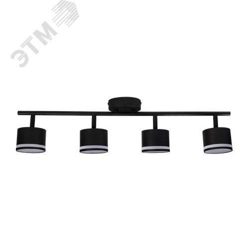 Светильник декоративный ДПО 0704 4xGX53 черный 230V IP20 JazzWay - фото 1