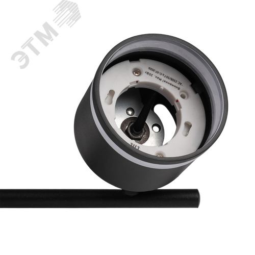 Светильник декоративный ДПО 0704 4xGX53 черный 230V IP20 JazzWay - фото 6