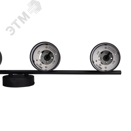 Светильник декоративный ДПО 0704 4xGX53 черный 230V IP20 JazzWay - фото 4