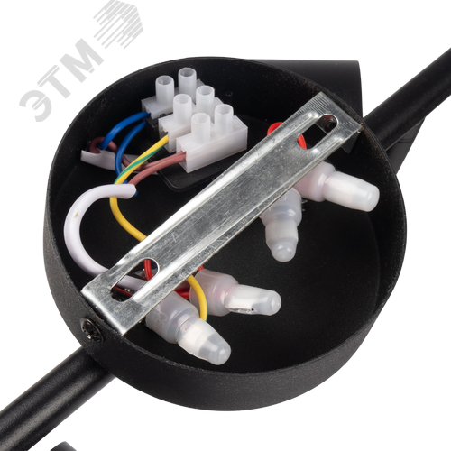 Светильник декоративный ДПО 0906 6xGX53 черный 230V IP20 JazzWay - фото 13