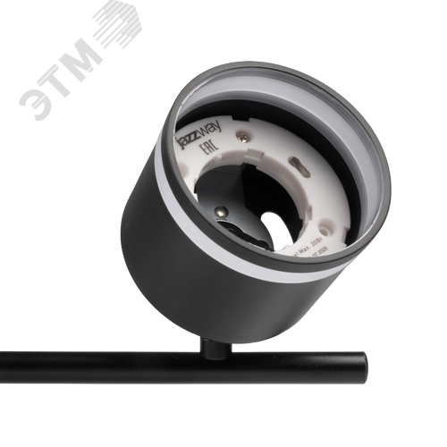 Светильник декоративный ДПО 0906 6xGX53 черный 230V IP20 JazzWay - фото 12