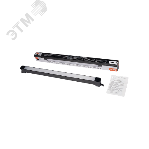 Светильник светодиодный трековый линейный на шинопровод ДПО- 4332R 32W 2400Лм4000K 120°черный JazzWay - фото 11