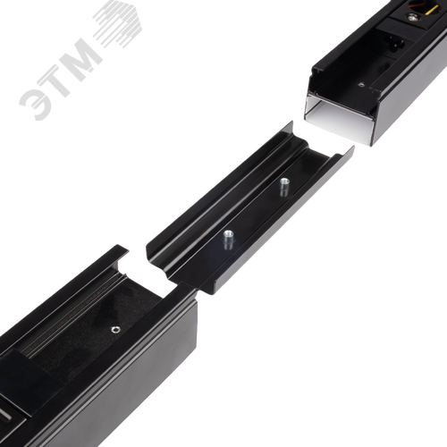 Светильник светодиодный ДПО-02L 16W 4000K 1600Лм BLACK L-обр. для реечных потолков IP40 Jazzway - фото 11