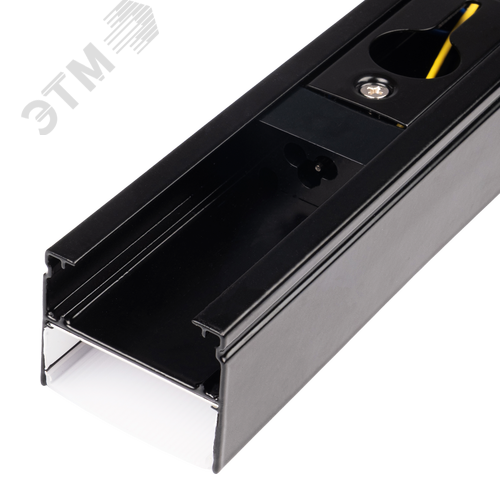 Светильник светодиодный ДПО-02L 16W 4000K 1600Лм BLACK L-обр. для реечных потолков IP40 Jazzway - фото 8