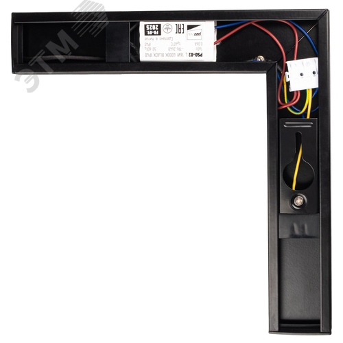 Светильник светодиодный ДПО-02L 16W 4000K 1600Лм BLACK L-обр. для реечных потолков IP40 Jazzway - фото 6