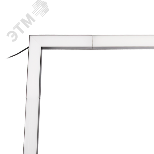 Светильник светодиодный ДПО-02L 16W 4000K 1600Лм BLACK L-обр. для реечных потолков IP40 Jazzway - фото 3