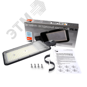 Светильник светодиодный консольный ДКУ-200Вт 5000К 24000 Лм IP65 серый 3 года гарантии - фото 3