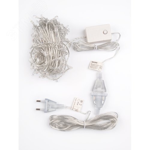 Удлинитель для светодиодных гирлянд GE-5, прозрачный, 5 м - фото 2