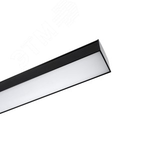 Изображение товара Светильник светодиодный ДПО-02 50Вт 4000К 5000Лм IP40 черный для реечных потолков (шт)