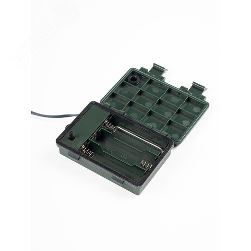 Гирлянда-роса уличная питание от батареек DC-G06-120Y 120 желтый свет microLED 12.1 м 8 режимов 3xAA - фото 4