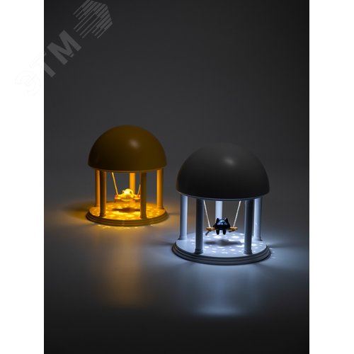 Светильник настольный светодиодный КОТИК белый диммер - фото 6